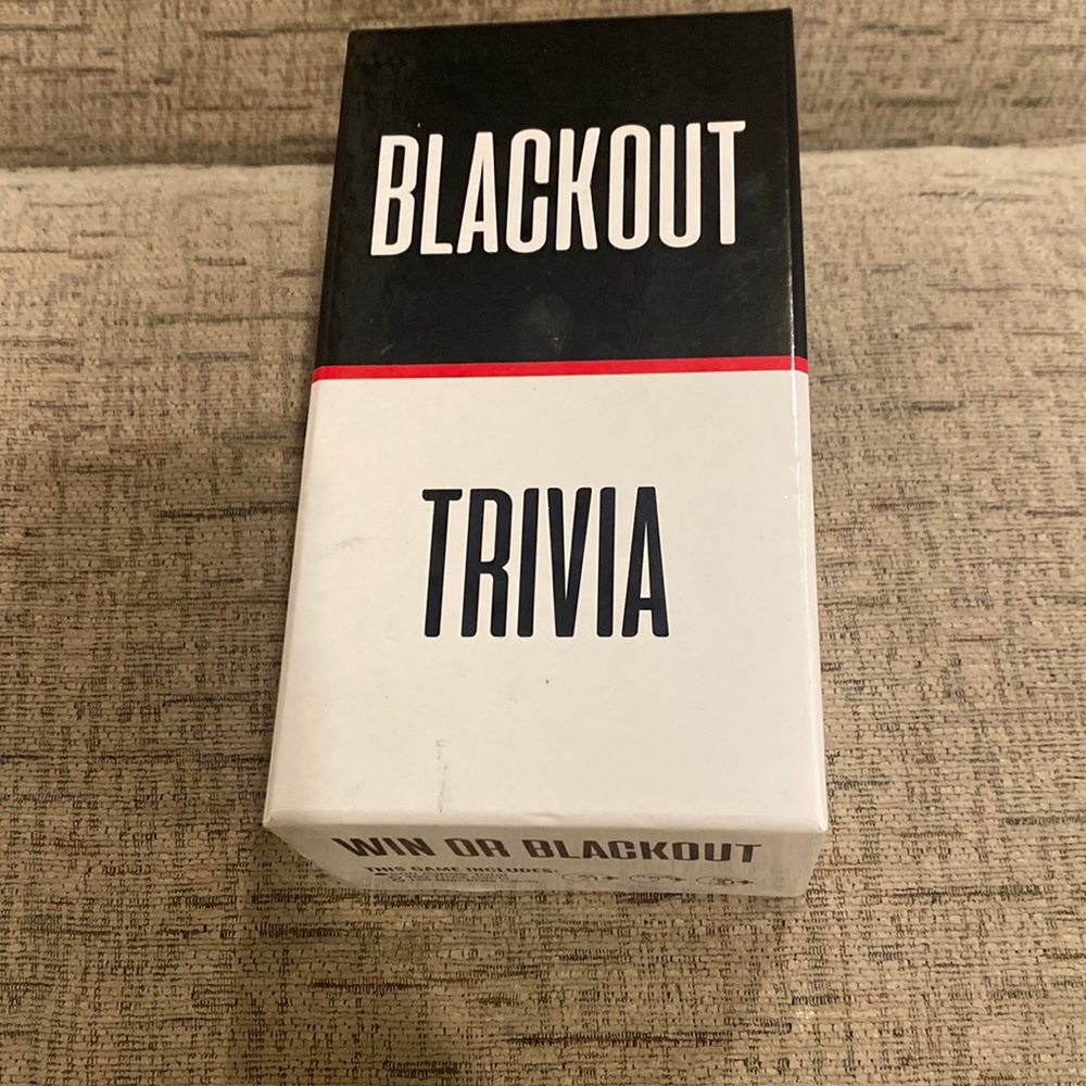 blackout trivia game